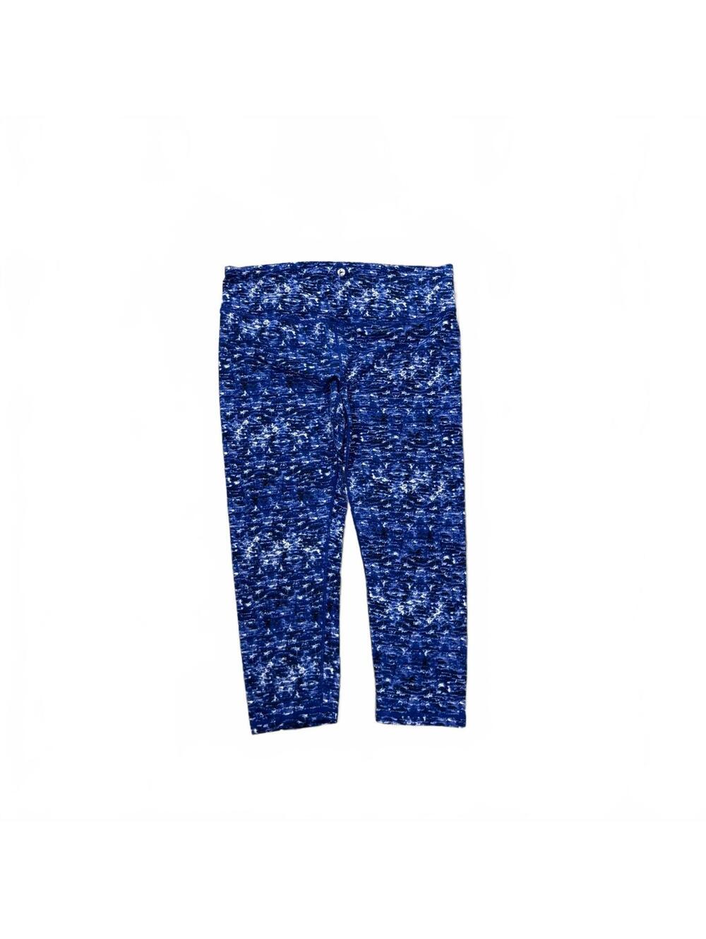 90 Degree by Reflex Space Dye Crop Leggings Womens L